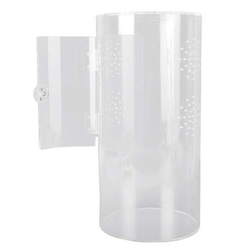 Generic Acrylic Reptile Enclosure Durable Front Opening Terrarium for Jumping Spider Lovers Waterproofing Perfect for Tarantulas 6 X 12in