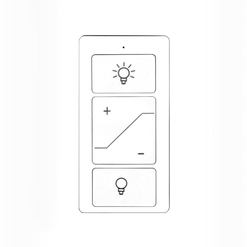 Humpptom Remote, Wireless Remote Control for Lamp Dimmer Switch, Only for Plug in Dimmer - style: Remote Control