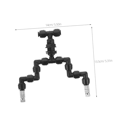 Totority Moss Misting Spray Nozzle for Reptile Tanks Fine Mist Sprayer for Landscaping and Plant Care Compact Design for Easy Installation