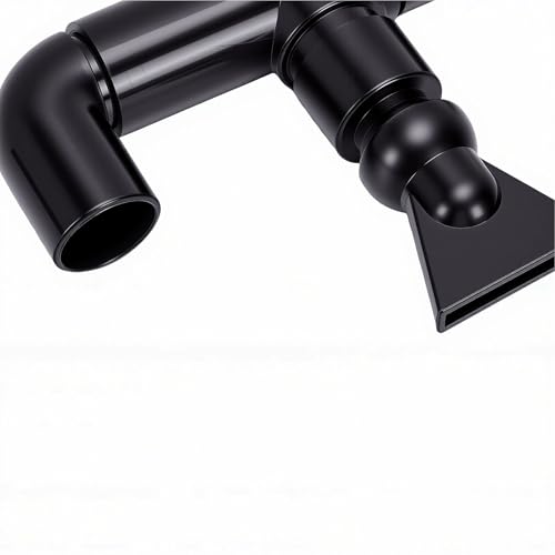 Pssopp Aquarium Aerators and Pumps Double Outlet High Water Reptile Water Spray Nozzle for Aquarium Clean and Circulation. Fish Tank Nozzle, PVC Outlet Return Pipe (External Diameter 23mm/0.9in)