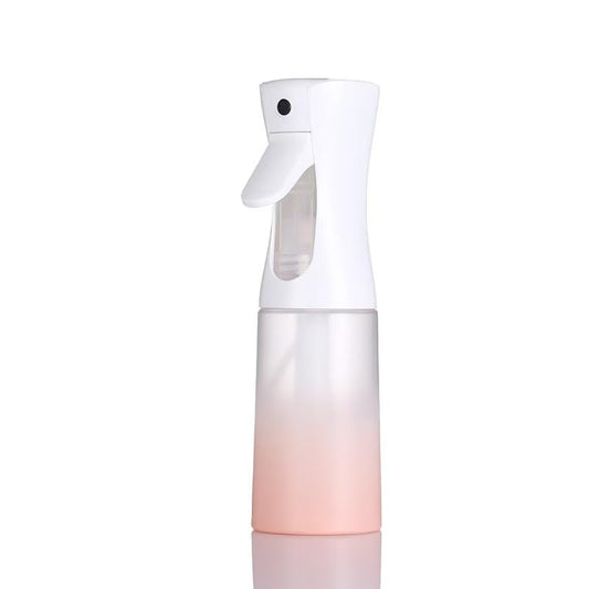 ZALUJMUS Ultra Fine Mist Spray Bottle, 50ml Continuous Sprayer, Plastic Reusable Container for Hair, Travel Size, Hand Wash Care, Sport Theme (Gradient Pink) - color: Gradient Pink