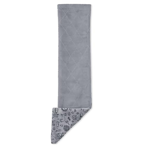 Paw Inspired Fitted Fleece Liner for Ferret Nation, Critter Nation Cage for Ferrets, Rats, Chinchillas, Hedgehogs & Other Small Animals (Gray, Exit Ramp Cover) - color: Gray, size: Exit Ramp Cover