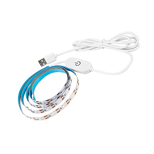 USB LED Grow Light Strips for Indoor Plants Full Range Dimmable 5V Waterproof Plant Growth Lamp Touch Control for Greenhouse Growing