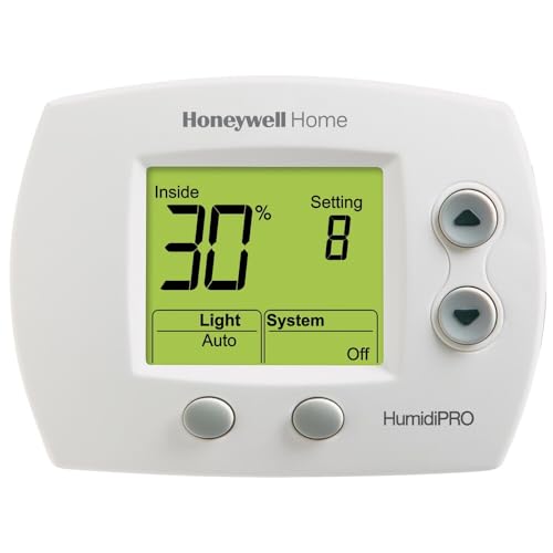 Honeywell H6062A1000 HumidiPro Digital Humidistat/Dehumidistat