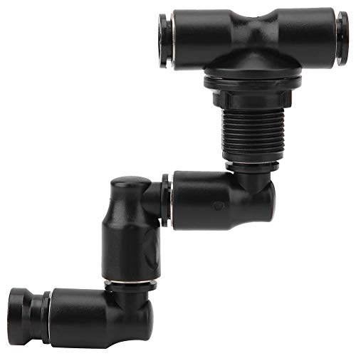 Reptiles Fogger Mist Sprinkler, 360°Adjustable Double Head Reptiles Fogger Mist Sprinkler for Rainforest Amphibians Plants Flowers