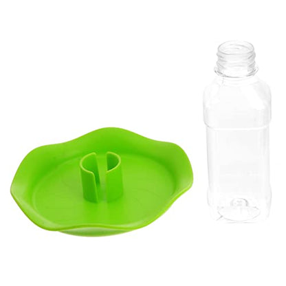 Reptile Automatic Water Feeder Fountain Durable Water Bowl Food Plate for Tortoise and Lizard Easy to Pet Drinking Tray for Pet Care and Hydration