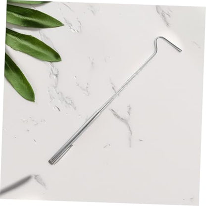 Sosoport Portable Snake Hook Stainless Steel Handling Tool for Safe Snake Capture and Control for Reptile Enthusiasts and Outdoor Adventures