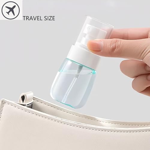 Small Spray Bottle Travel Size Hair Mister Fine Mist Sprayer for Home Cleaning Hair Styling Pet Grooming Plant Care - color: 2oz - Pack 4