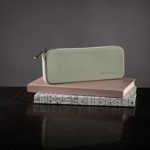 DIVERSEBEE Soft Silicone Pencil Case, Aesthetic Pencil Pouch with Zipper, Cute Pen Bag for School, Bible Journaling Supplies and Accessories, Pencil Organizer (Pistachio) - color: Pistachio