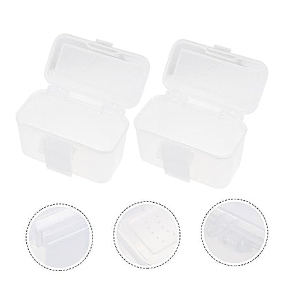 BESPORTBLE 2pcs Breathable Worm Breeding Box for Reptile Feeding Multi-Purpose Box Lid