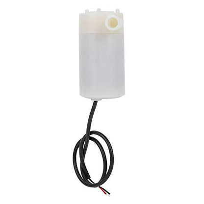 Micro Submersible Water Pump USB Powered Mini Water Pump for Aquariums Fish Tanks Computer Cooling Systems White Plastic 43x23x31mm 3-5V DC