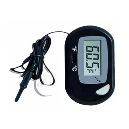 ZJchao Digital Aquarium Thermometer LCD Display Reptile Fish Thermometer with Probe for Water Temperature Measurement Fish Tanks Reptile Habitats