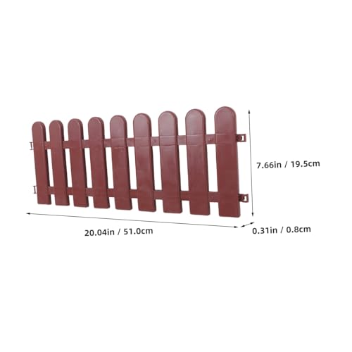 4pcs Outdoor Tortoise Enclosure Garden Fence for Small Animals Reptile Supplies Playpen Lawn Edging Barrier for Pets Sturdy Animal Barrier Fencing