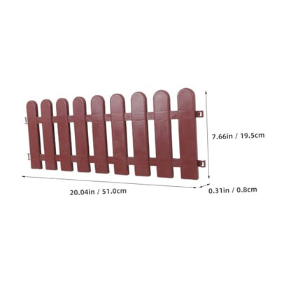 4pcs Outdoor Tortoise Enclosure Garden Fence for Small Animals Reptile Supplies Playpen Lawn Edging Barrier for Pets Sturdy Animal Barrier Fencing