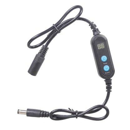Aquarium Light Timer&Dimmer, 5V 12V 24V Direct Current 48W Auto Away Function for Blowers Fish Cistern Radiances Timing Power Cord for Marinepark Radiances