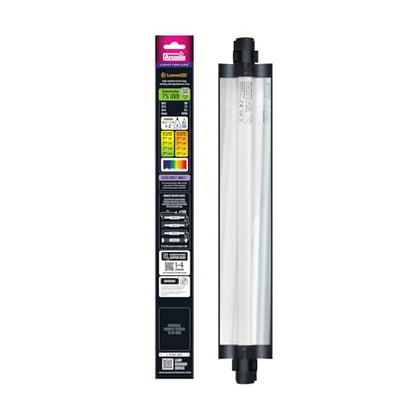 Arcadia LumenIZE ProT5 Reptile Light Fixture Kit 13" Long 8 Watts 7% UVB ShadeDweller – Smart UVB Light for Reptiles, Geckos, Skinks, Chameleons and Arboreal Tanks, Easy to Use Indoor Lighting Setup