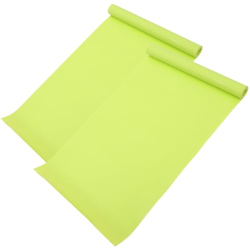 Beaupretty 2Pcs Reptile Floor Mat Non-Toxic Substrate Liner for Gecko Tank Carpet Easy-Cut Bedding for Terrarium Oil and Moisture Resistant Green