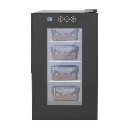 23L Reptile Cabinet Incubator 50 to 104°F Adjustable Snake Egg Incubator Reptile Egg Incubator with Smart Climate Adaptation & LED Display for Hatching Turtle, Lizard, Snake's Egg