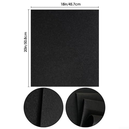 Disposable Bird Cage Liners 30 Pack 20x18 in Thick Felt Pads for Parrot, Parakeet, Conure and Small Animals, Precut Odorless Mesh Design for Easy Cage Cleaning(black) - color: black