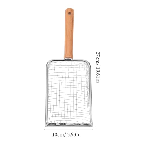 ABOOFAN Cat Litter Scoop Handle Pet Litter Cleaner for Cats Reptiles Capacity Design for Easy Waste Removal Cage
