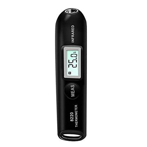 Digital Infrared Thermometer Pen, Small Portable Temperature Pen with LCD, Celsius or Fahrenheit Selection, Contactless Temp for Industrial Use, -50°C to 220°C