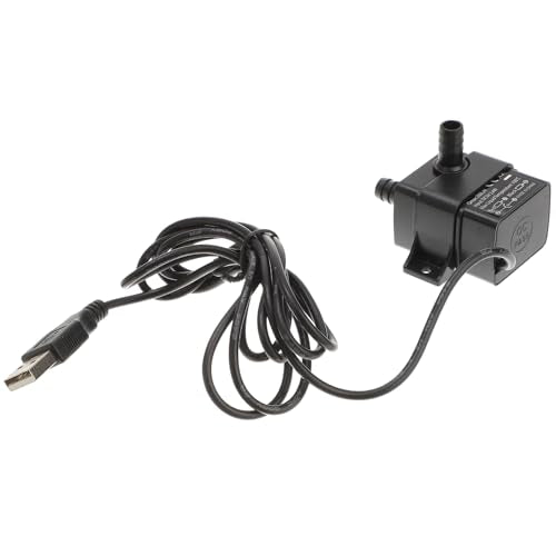 Mini Brushless Dc Submersible Water Pump 5v 2-meter Lift for Aquarium Fish Tank and Pet Drinking Fountain, Compact Cooling Circulation Pump for Hydroponic and Small Fountain