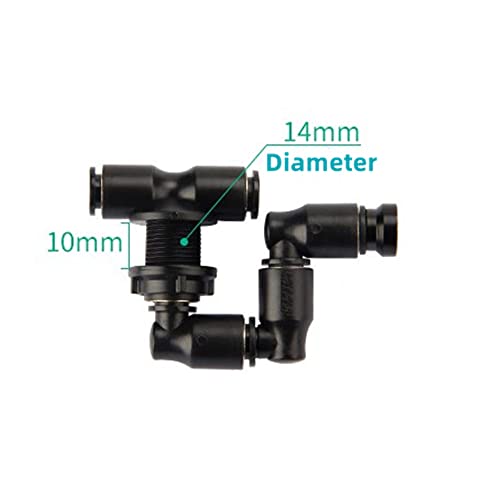 Reptiles Fogger Mist Sprinkler, 360°Adjustable Double Head Reptiles Fogger Mist Sprinkler for Rainforest Amphibians Plants Flowers