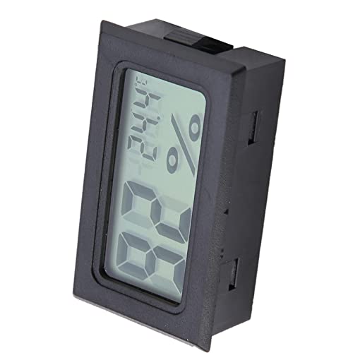 YS-11 Wireless Digital Meter Temperature Humidity Thermometer Hygrometer for Reptile Vivariums, HomeOffice, Sheds - Accurate Measurement, Small Size