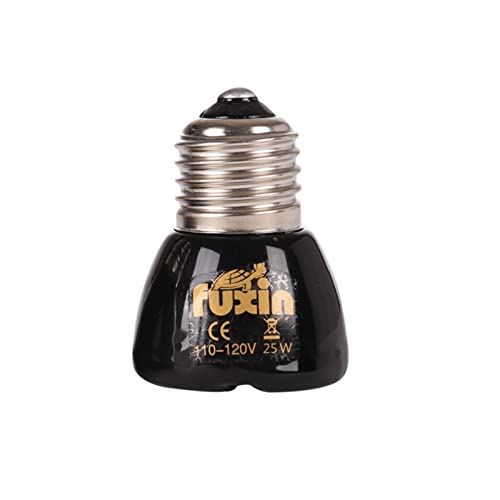 E27 25W 50W 75W 100W E27 Pet Heating Lamp Infrared Ceramic Heat Light Bulb Pet Brooder Reptile Lamp(50W) - color: 50W