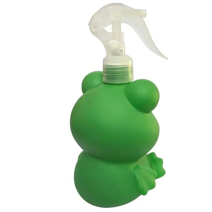 Cute Plastic Spray Bottle Duck Frog Cartoon Animal Plant Sprayer Cleaning Liquid Spray Bottle, Empty Bottles for Flowers Plants Gardens, Cleaning Houses and Cars (frog) - color: frog
