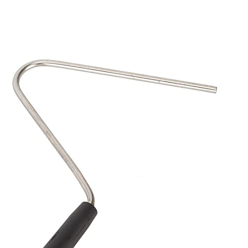flexman 27.6~55.1 Retractable Snake Hook, Portable Pocket Stainless Steel Snake Hook, Adjustable Reinforced Lightweight Reptile Grabber Snake Catcher with Handle