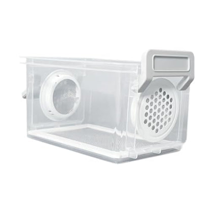 Breeding Box, Reptile Feeding Box, Transparent Terrarium, Habitat, Animal Holder for Raising Mealworms, Style A - color: style A