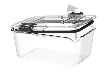 Prepara Latchlok 5.25 Cup Tritan Food Storage Container, Set of 2, Clear - size: 5.25 cup