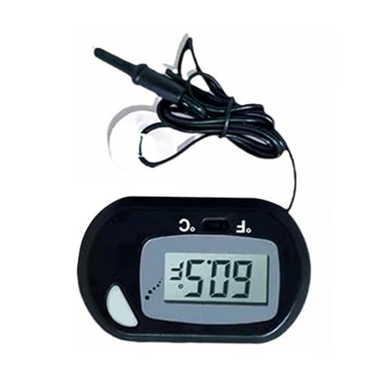 ZJchao Digital Aquarium Thermometer LCD Display Reptile Fish Thermometer with Probe for Water Temperature Measurement Fish Tanks Reptile Habitats