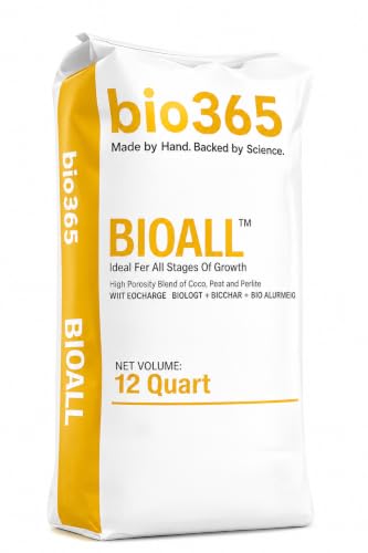 BIOALL 12 Quart Bag – All Purpose Substrate with High Porosity Peat, Coco Coir & Perlite Blend - Biochar & Organic Nutrients – Indoor & Outdoor Container Gardening Growing Media - color: BIOALL, size: 12 Quart