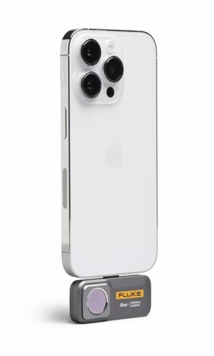 Fluke TC01B 25Hz - iSee Mobile Thermal Camera for iOS Smartphones, Temperature Range up to 1022°F | 25Hz, 256 x 192 Pixel Resolution, Temperature Range up to 1022F - style: iOS