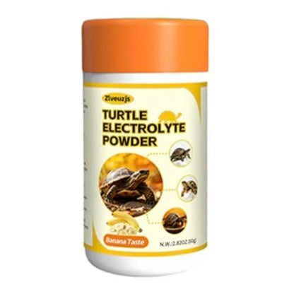 Turtle Electrolyte Powder—Promotes Appetite and Vitality—Contains Probiotics and Vitamins (2.82 oz) Banana Flavor | Promotes Appetite and Vitality—Contains Probiotics and Vitamins