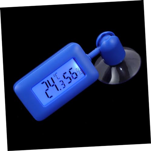 Abaodam Mini Reptile Thermometer Suction ° Rotatable Night Glow Humidity Meter for Terrarium Accurate Temperature Measuring Device for Leopard Gecko Tank Accessories