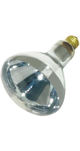 Satco S4999 Medium Light Bulb in Bronze/Dark Finish, 6.50 inches, 1 Count (Pack of 1), Clear Heat