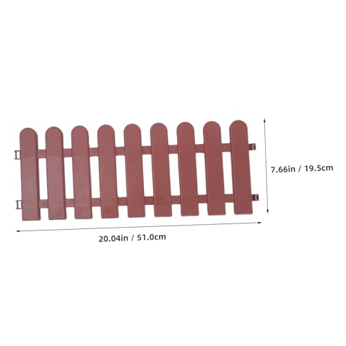 4pcs Pet Tortoise Fence Outdoor Reptile Playpen Portable Plastic Barrier Safe Enclosure for Turtle Reptile Accessories DIY Layout Weatherproof