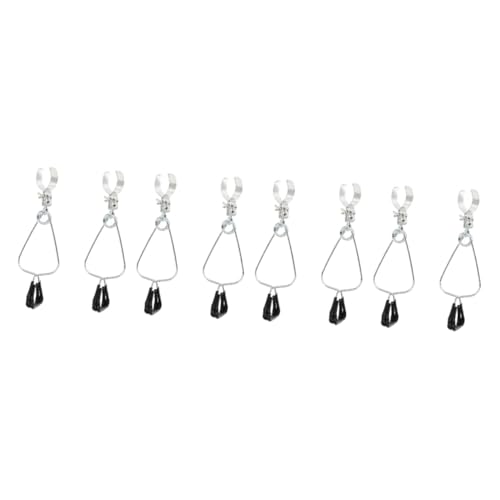 Milisten 8pcs Adjustable Heat Lamp Stand for Reptile Dome Holder Clamp Lamp for Turtle Strong Heat
