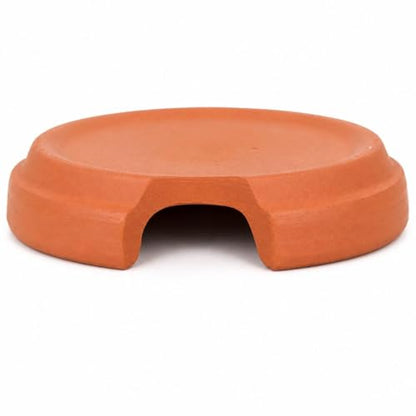 Terracotta Snake Hide, Reptile Hide Cave for Geckos Scorpions, Terrarium Decor Reddish Brown 100g, Small Reptile Hide (Diameter: - size: Small Reptile Hide (Diameter: