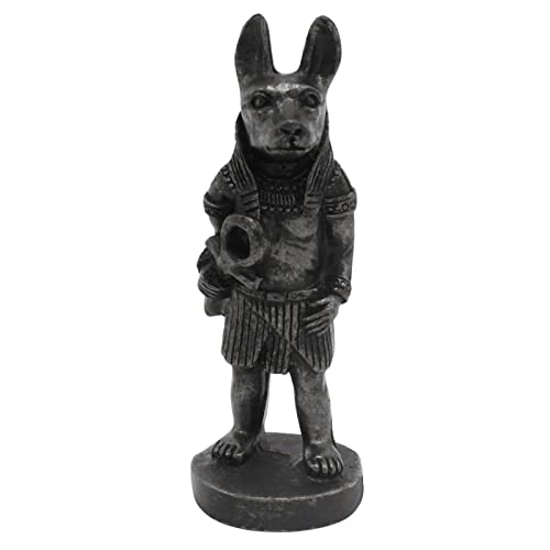 Anubis Ancient Egypt Aquarium Fish Tank Decorations Reptile Turtle Lizard Spider Tanks Terrarium Egyptian Sculpture Figurine Statue Décor Ornament Pet - color: Anubis