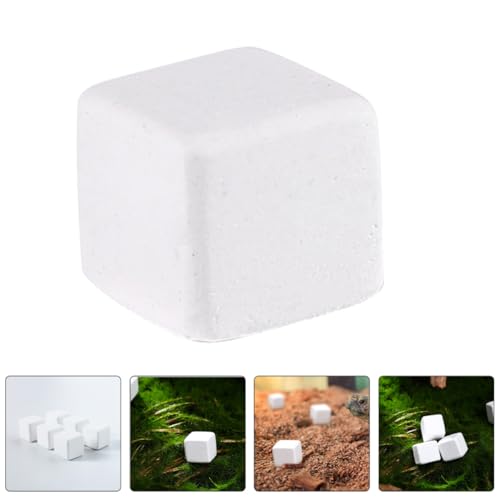 KALLORY 30pcs Reptile Calcium Supplement Stones for Tortoise Turtle Frog Lizard Chameleon with Microelements Promote Growth Pet Health Supplies
