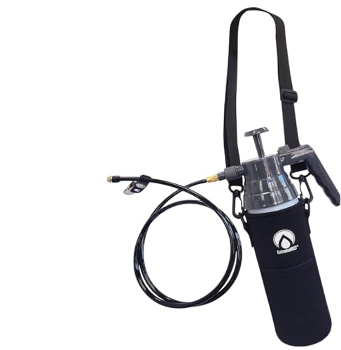 ExtremeMIST BeCOOL Personal Mister - High Performance Water Mister Spray Bottle Portable Water Misters for Cooling Outdoor with Neoprene Case/Strap - size: 20oz