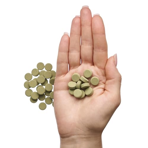 Plecoceramics Bottom Feeder Tablets Universal Fish Food for Aquarium Fish, Turtles, Goldfish, Catfish - Spirulina Protein Wafers (1.76 oz / 50 gr)