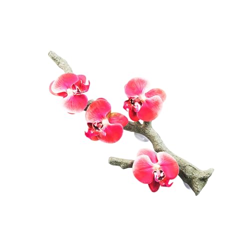 Reptiles Corner Branch Climbing Branch Vine for Terrariums Life Like Plant Decorative Suction Cup Vine for Turtles Lizards