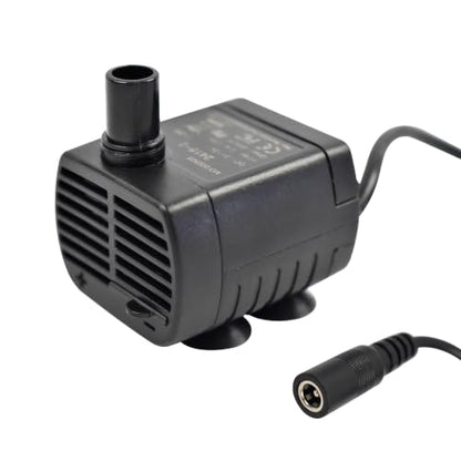 CONQUERALL Solar Fountain Pump DC 12V 3W Aquarium Pump 200L/H 1.5m Head for Bird Bath - color: 12v 3w 200l/H 1.5m Head, size: 1PC