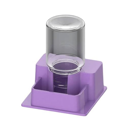 Reptile Auto Refill Water Dispenser, Quiet Operation Clear Monitor for Turtles, Lizards & Pets - color: Purple
