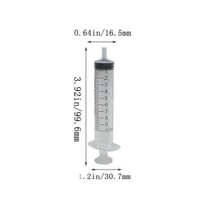 8Pcs Pet Bird Parrot Milk Syringe Set, Bird Hand Feeding Syringe with Soft Tubes for Pets - 10ml - size: 10ml